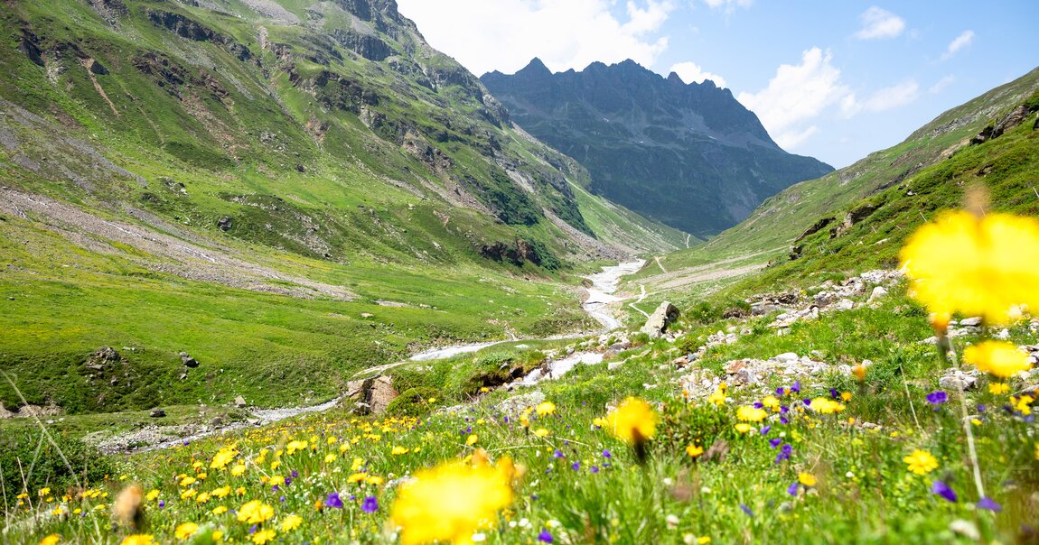 Silvretta-Hochalpenstraße Tiroler Seite bis zum Vermuntsee